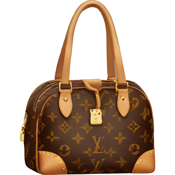 Louis Vuitton handbag emoji
