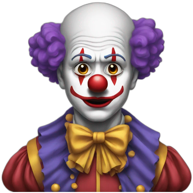 sad clown emoji