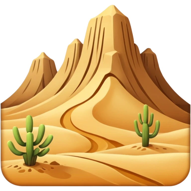 Desert emoji