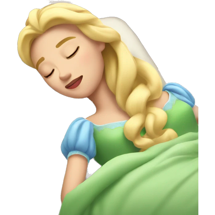 Sleeping beauty emoji