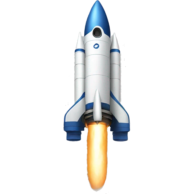 A cool rocket emoji emoji