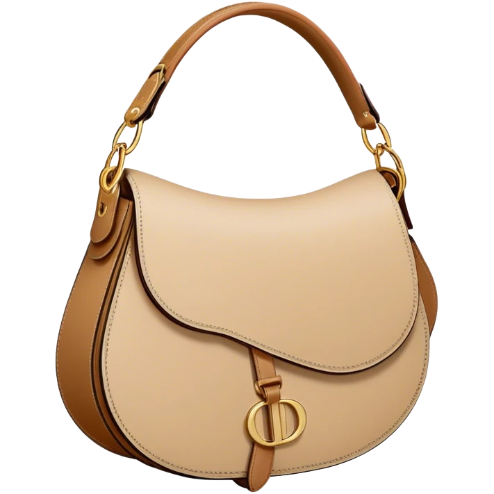 Dior saddle bag beige emoji