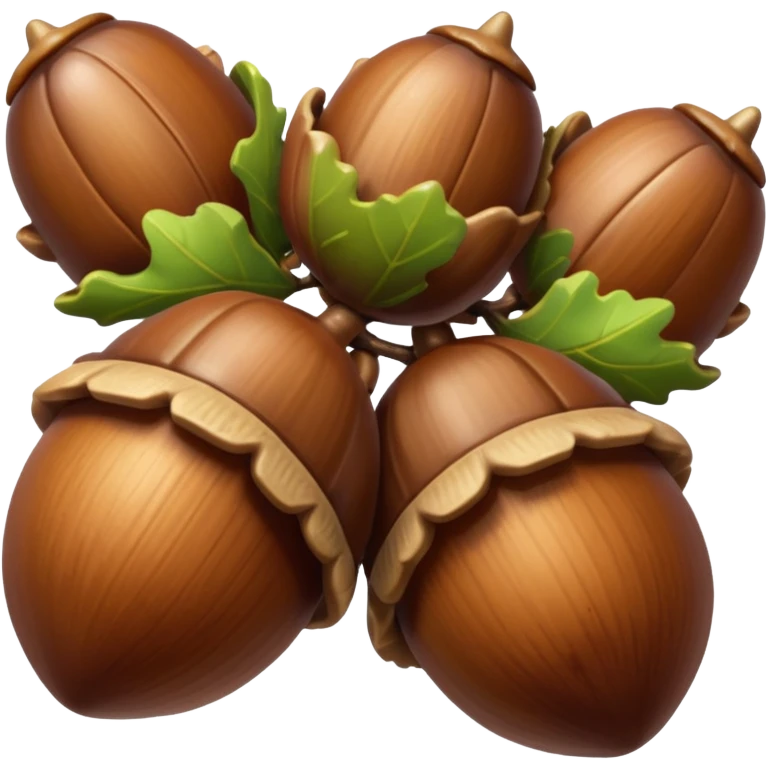 oak acorns emoji