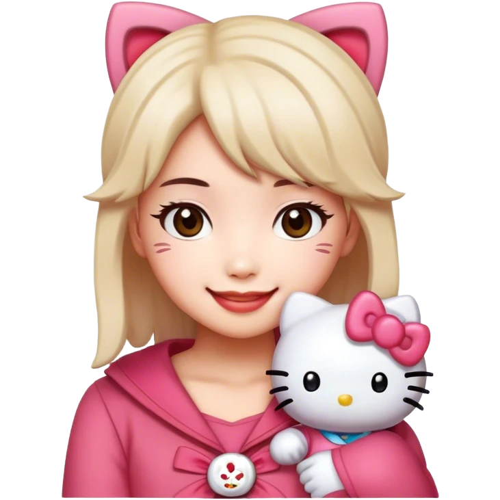 Sourire,hello kitty,kurimi emoji