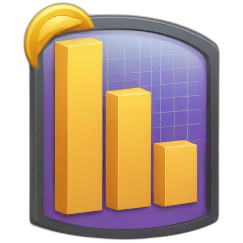 financial growth graph badge emoji