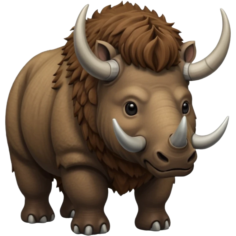 woolly rhino emoji