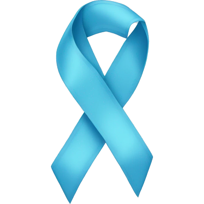 Baby blue ribbon emoji