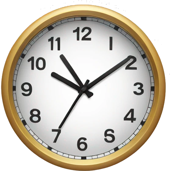 clock emoji