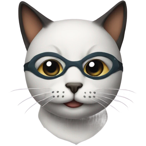 Cat wearing a mask  emoji