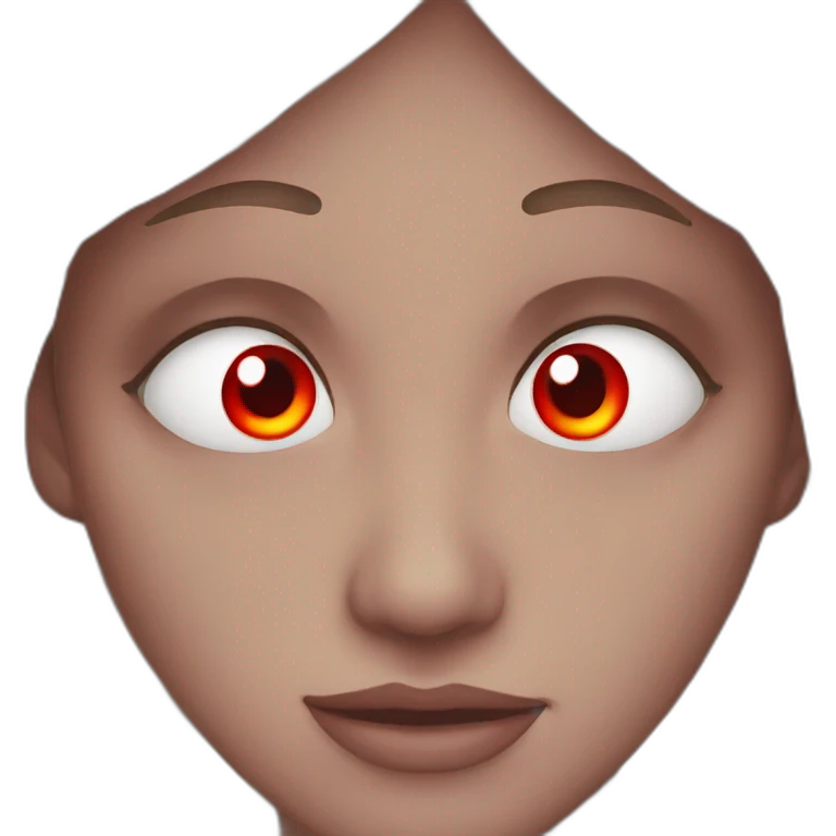 red eyes  emoji
