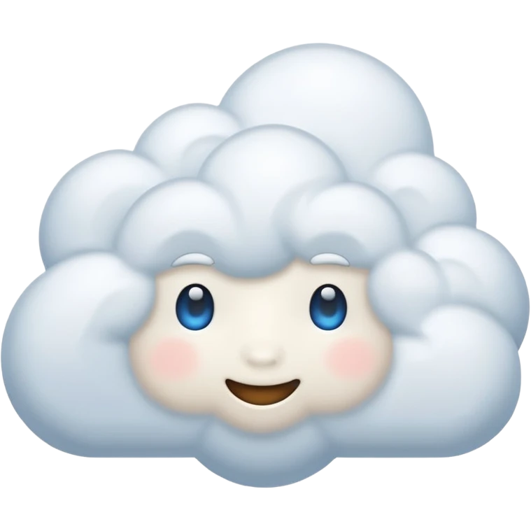 cute sky with clouds emoji