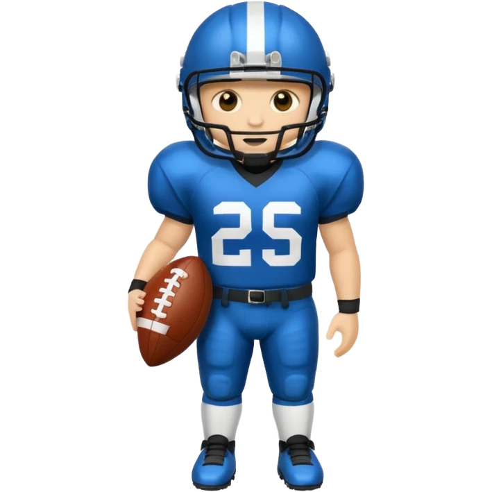 american football uniform emoji