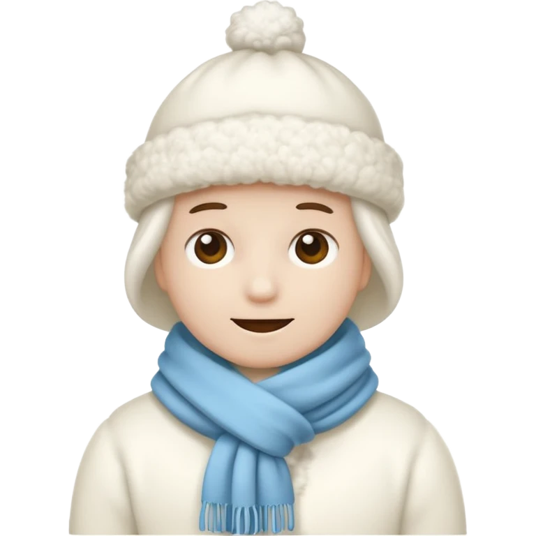 marshmallow guy with accessories emoji