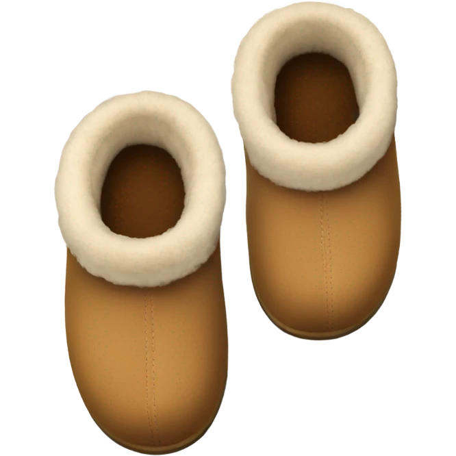 UGG slippers emoji