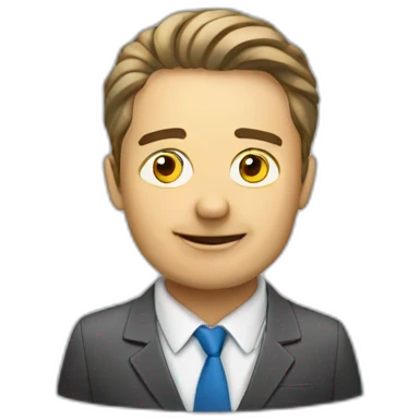 Stock trader emoji