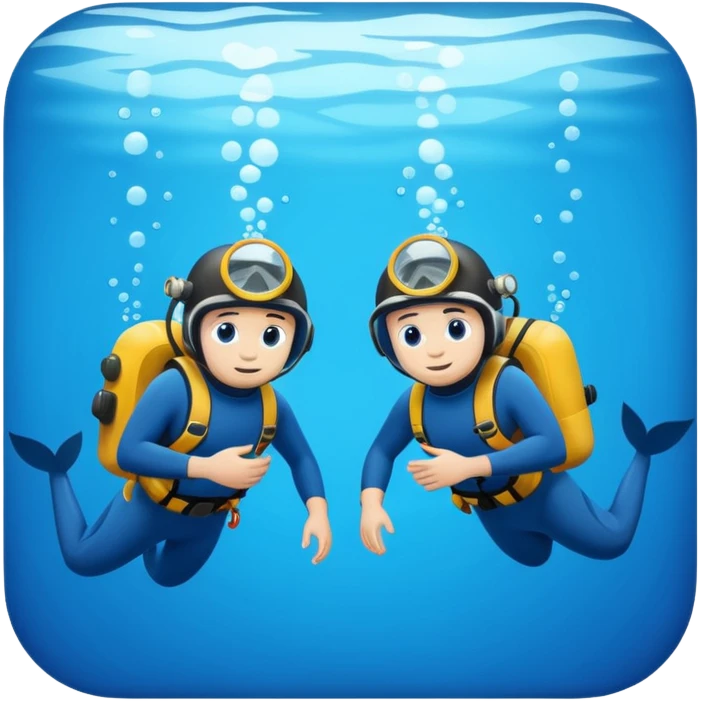 "Cave Divers" written as a logo emoji