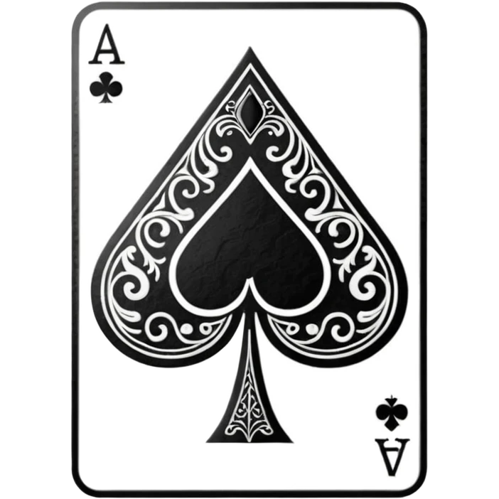 ace of spades emoji