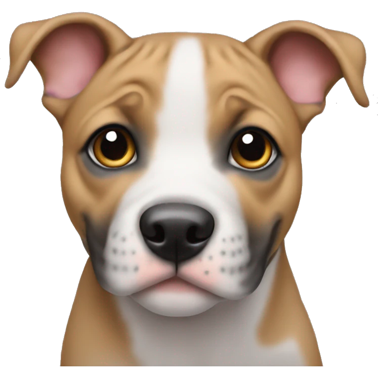 staffy puppy  emoji