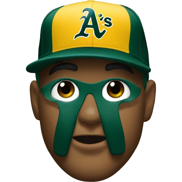 Oakland Athletics maskot emoji