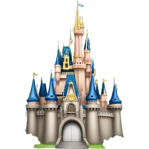 Cinderella castle emoji