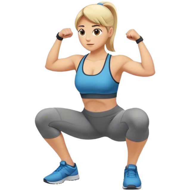 squats exercise emoji