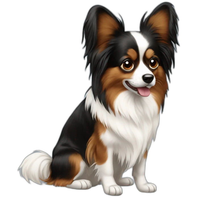 Papillon Chien emoji
