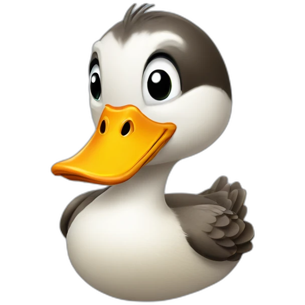 popping duck emoji