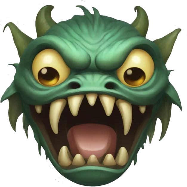  indonesian monster mythe emoji