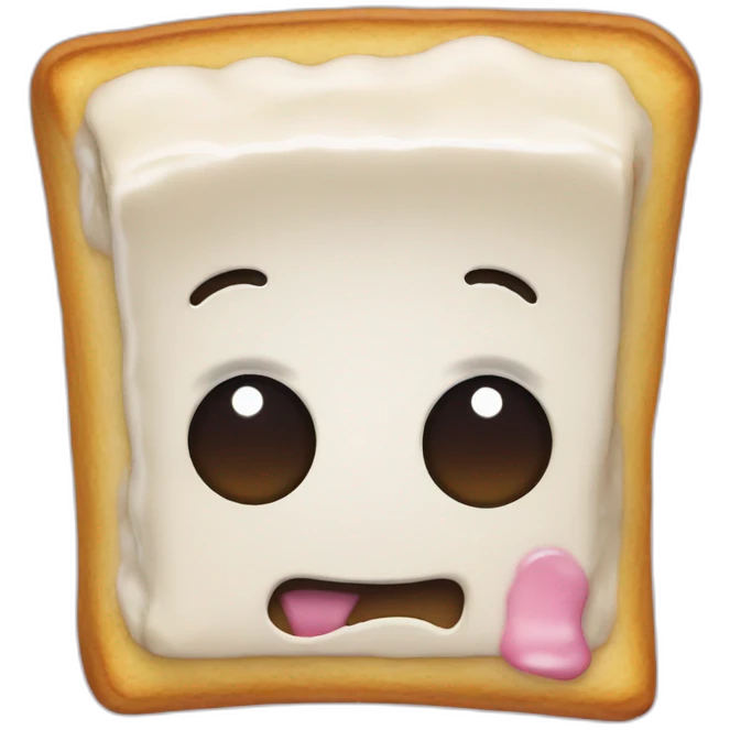 pop tart crying joy emoji