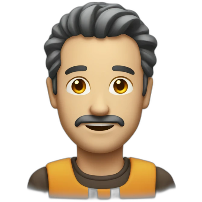 smug man emoji