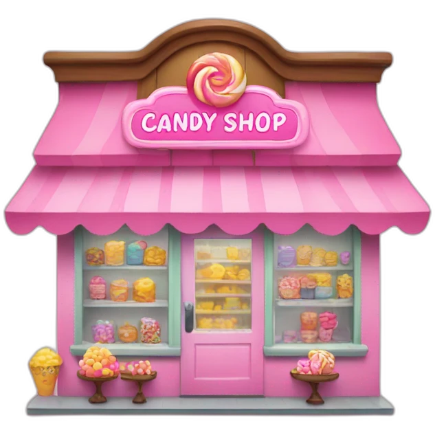 candy shop emoji