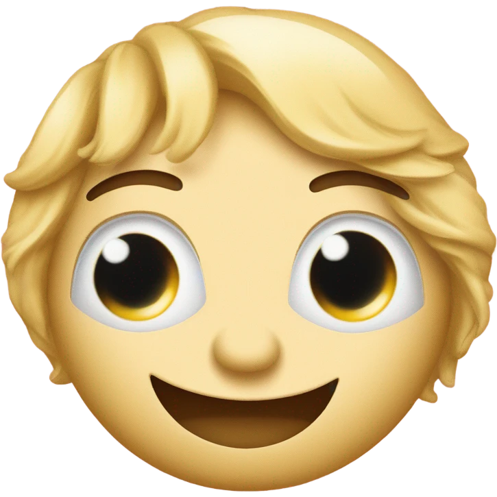 happy face in bed while kicking feet emoji