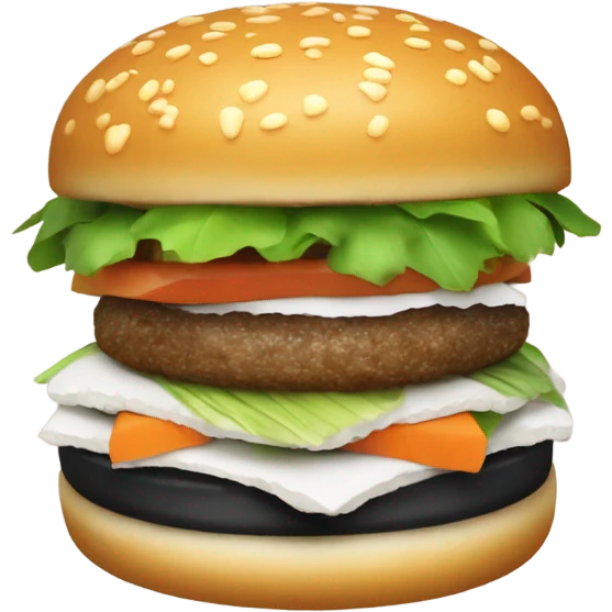 A sushi burger emoji
