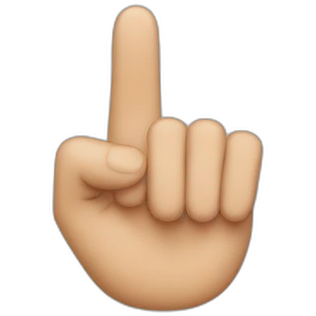 Jul finger emoji