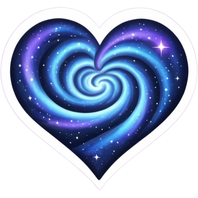 Galaxy Heart emoji