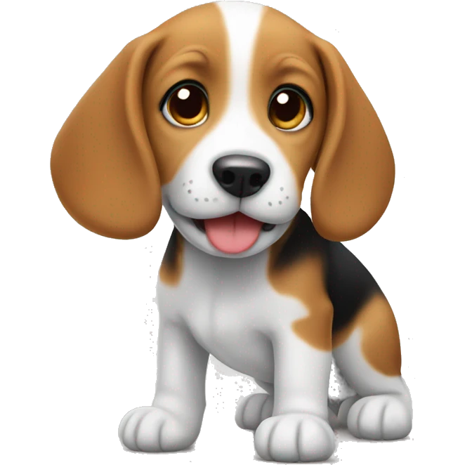 beagle puppy emoji