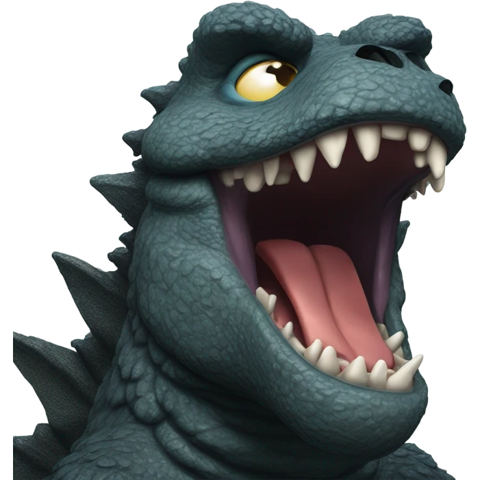 Crying Godzilla  emoji
