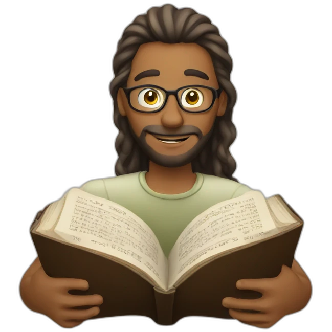 reading bible emoji