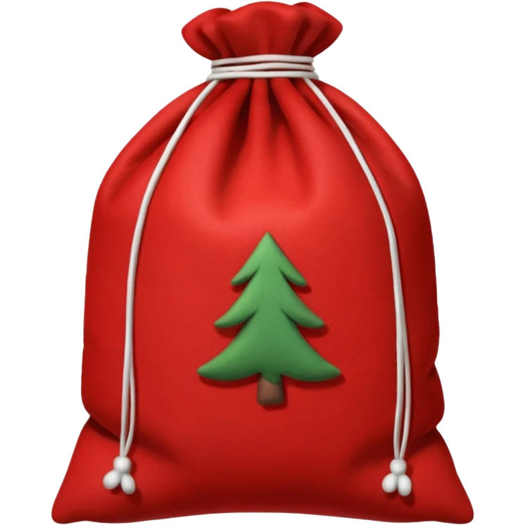 red xmas sack emoji
