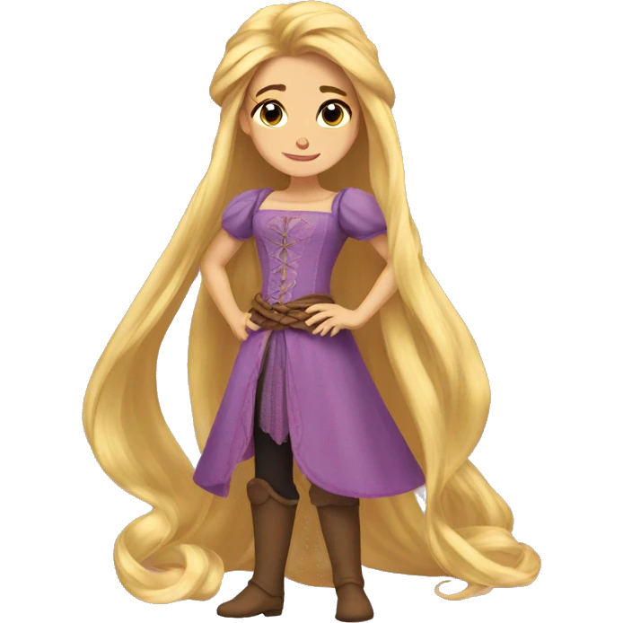 Repunzel emoji