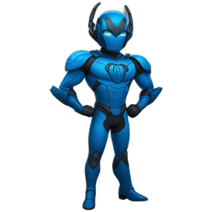blue beetle emoji