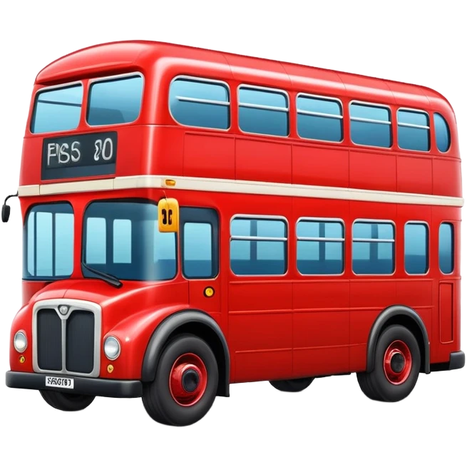 norwegian red bus emoji