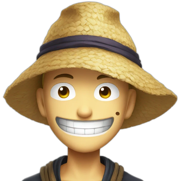strawhat onepiece emoji