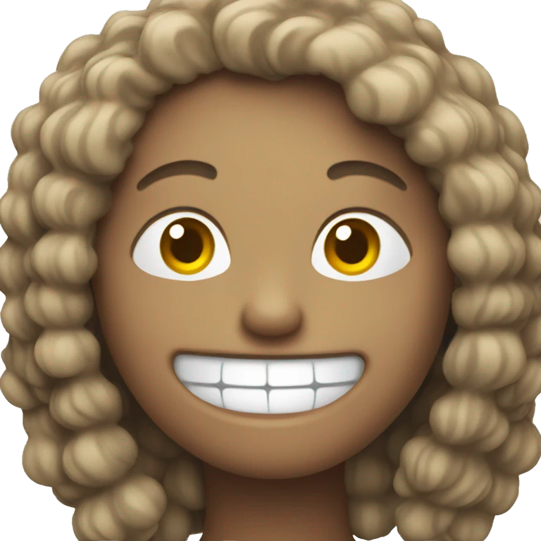 chat avec un sourire emoji