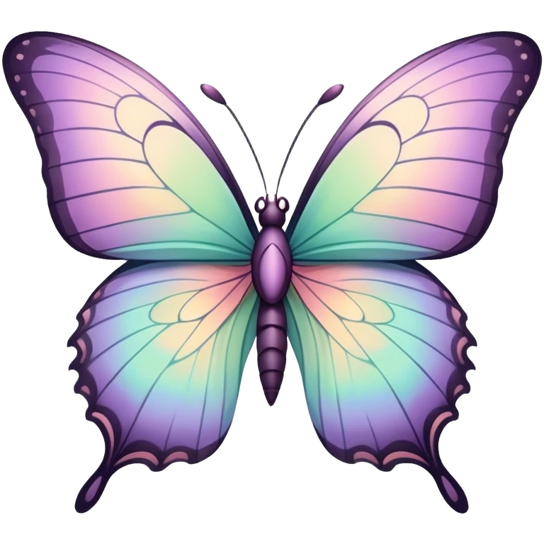 Pastel butterfly  emoji