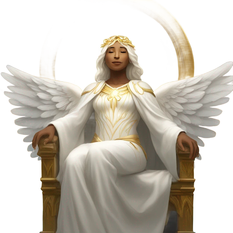 Thrones white angel emoji