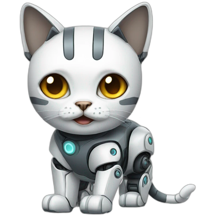 robot cat emoji