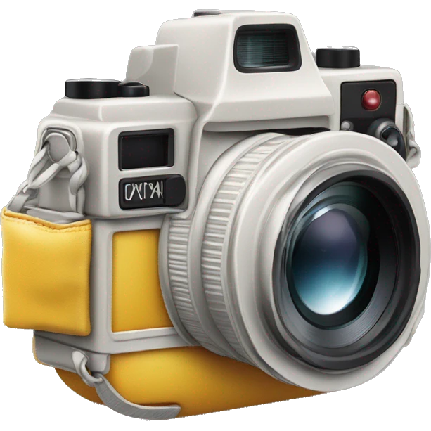 Olympus XA2 film camera 35mm emoji