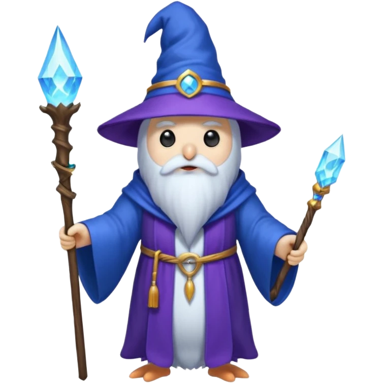 Penguin Wizard emoji
