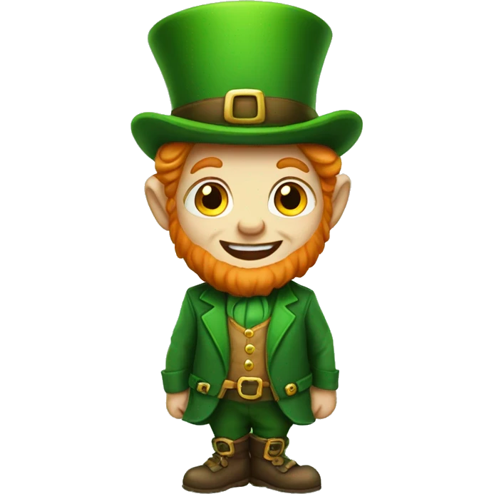 little leprechaun   emoji